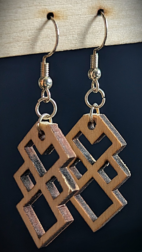 Boucles composées de 4 losanges