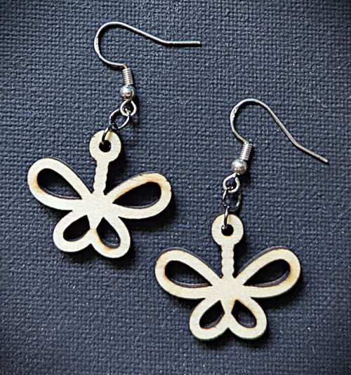 Boucles en forme de papillon