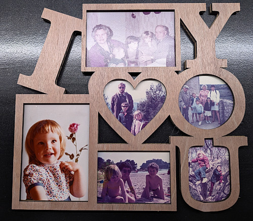 Cadre photo I Love You