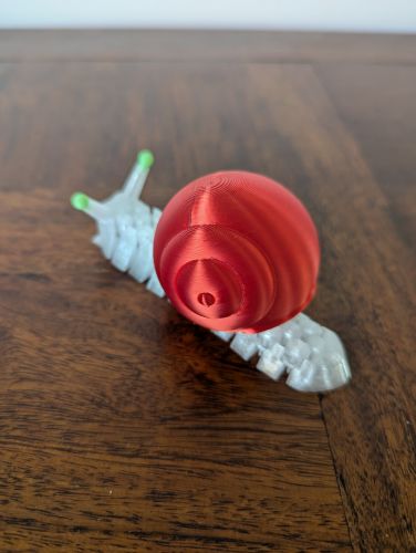 Escargot imprimé en 3D