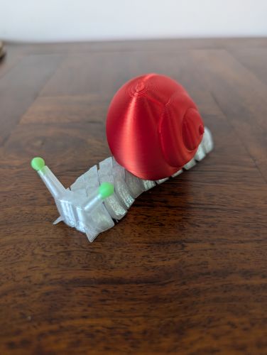 Escargot imprimé en 3D