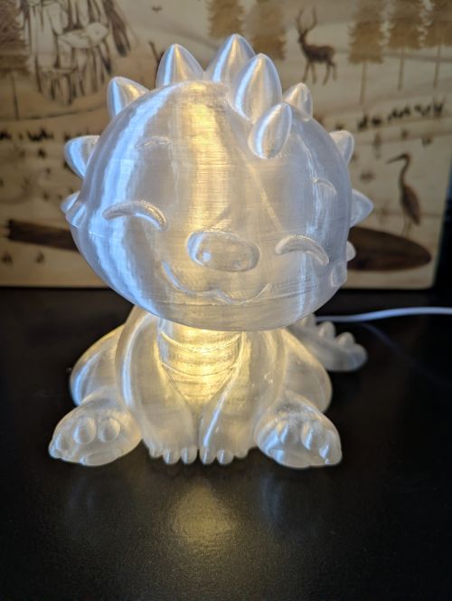 Lampe veilleuse petit monstre mignon