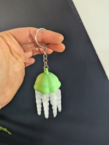 Porte-clef meduse