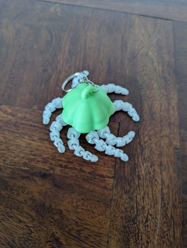 Porte-clef meduse