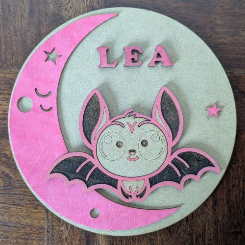 Plaque de porte pour chambre