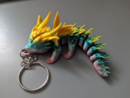 Porte-clef dragon