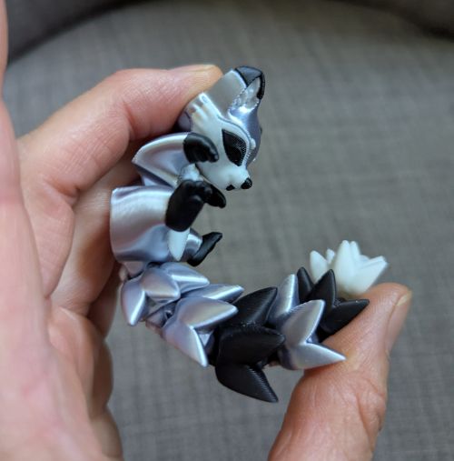 Raton laveur imprimé en 3D