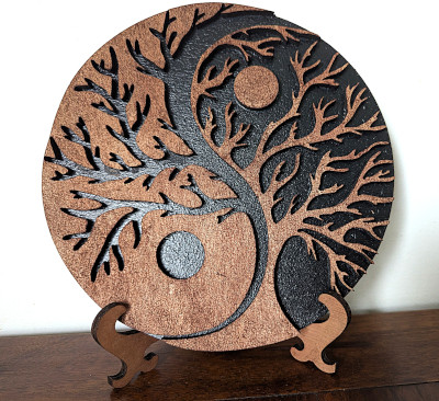 Objet de décoraton en bois